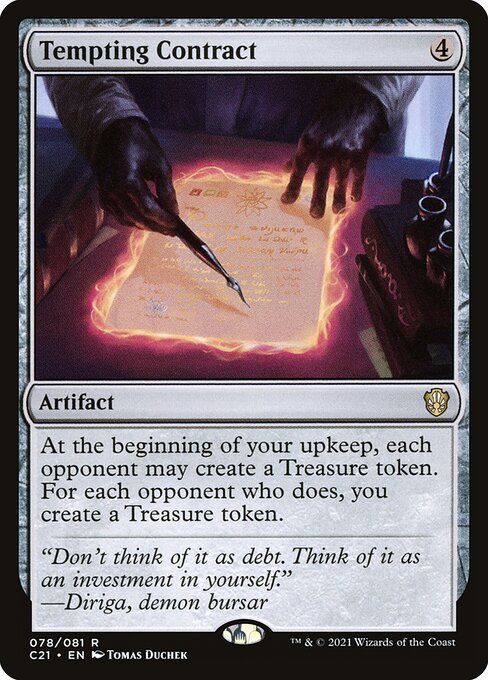 Tempting Contract - Commander 2021 #78