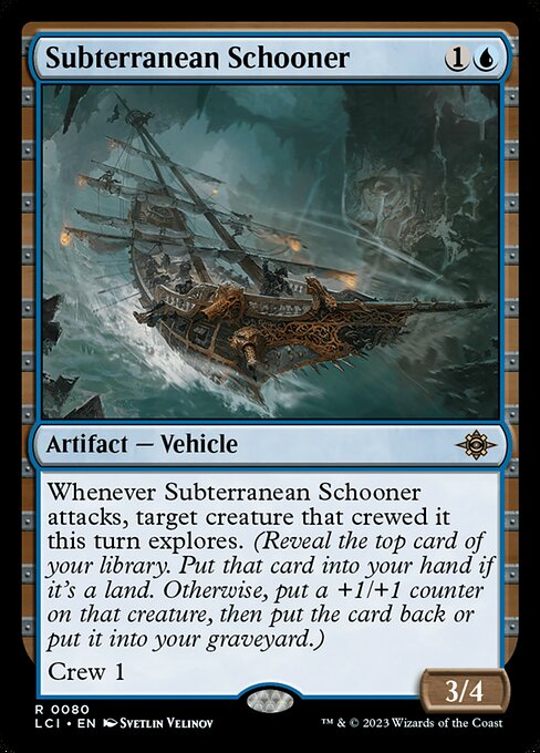 Subterranean Schooner - The Lost Caverns of Ixalan #80