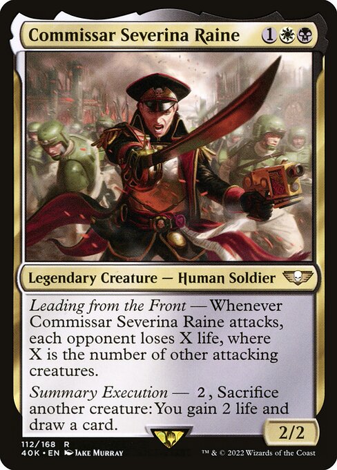 Commissar Severina Raine - Warhammer 40,000 Commander #112