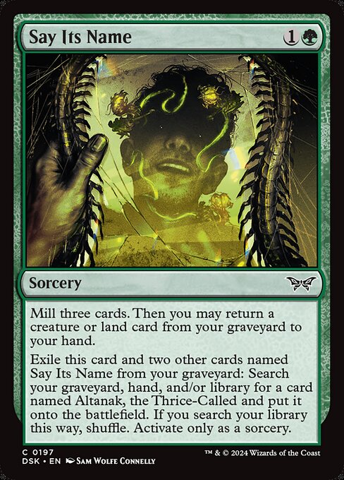 Say Its Name - Duskmourn: House of Horror #197