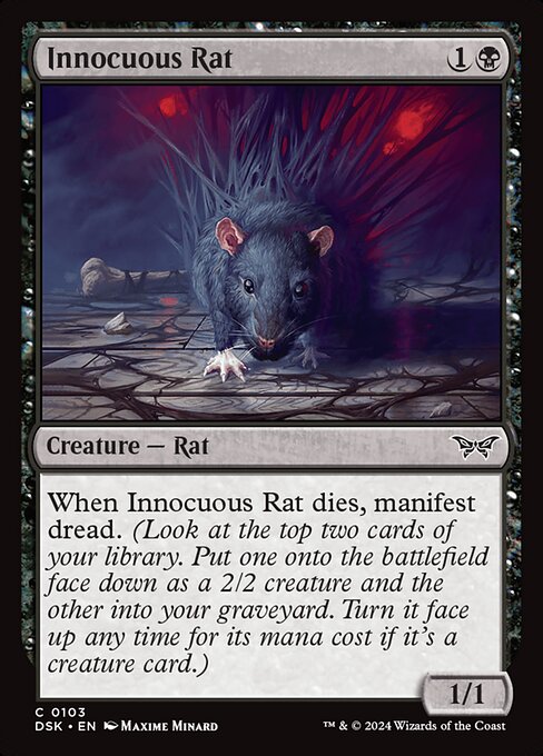 Innocuous Rat - Duskmourn: House of Horror #103