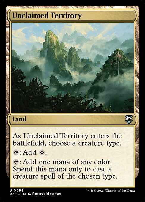 Unclaimed Territory - Modern Horizons 3 Commander #399