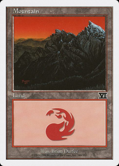 Mountain (346) - Classic Sixth Edition #346