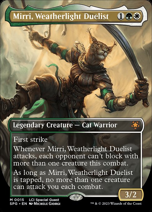 Mirri, Weatherlight Duelist (Borderless) - Special Guests #15