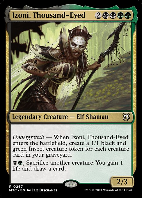 Izoni, Thousand-Eyed - Modern Horizons 3 Commander #267