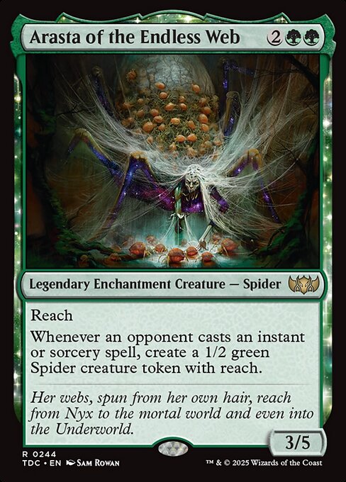 Arasta of the Endless Web - Tarkir: Dragonstorm Commander #244
