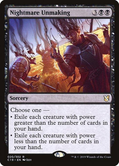 Nightmare Unmaking - Commander 2019 #20