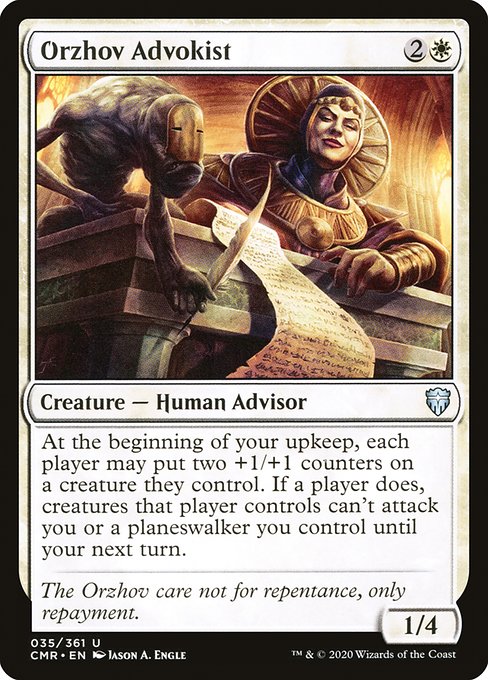 Orzhov Advokist - Commander Legends #35