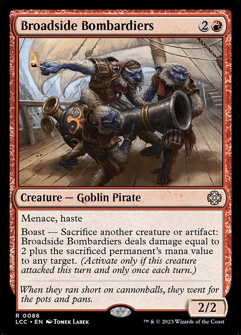 Broadside Bombardiers - The Lost Caverns of Ixalan Commander #86
