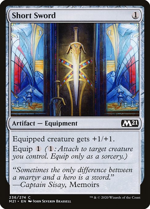 Short Sword - Core Set 2021 #236