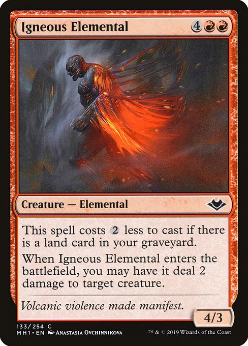 Igneous Elemental - Modern Horizons #133