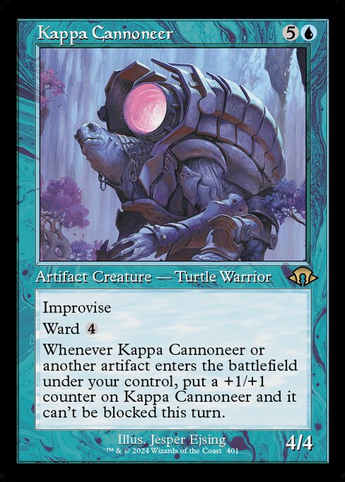 Kappa Cannoneer (Retro Frame) - Modern Horizons 3 #401