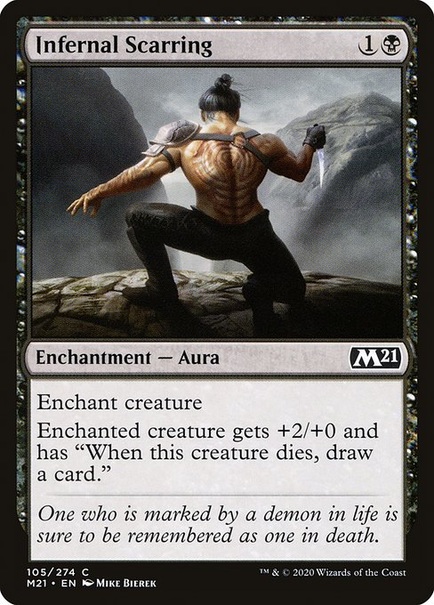 Infernal Scarring - Core Set 2021 #105