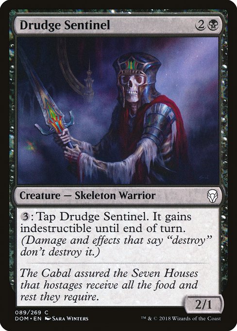 Drudge Sentinel - Dominaria #89