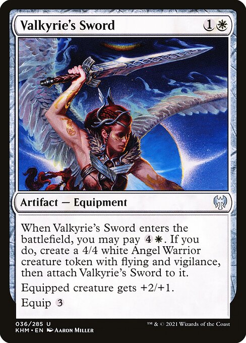 Valkyrie's Sword - Kaldheim #36