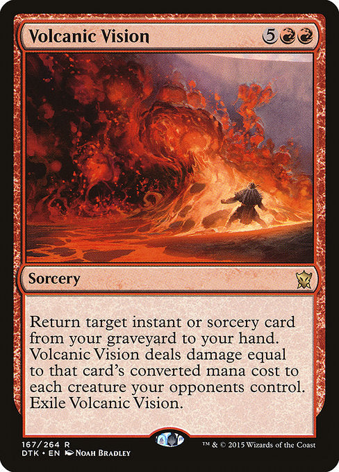 Volcanic Vision - Dragons of Tarkir #167