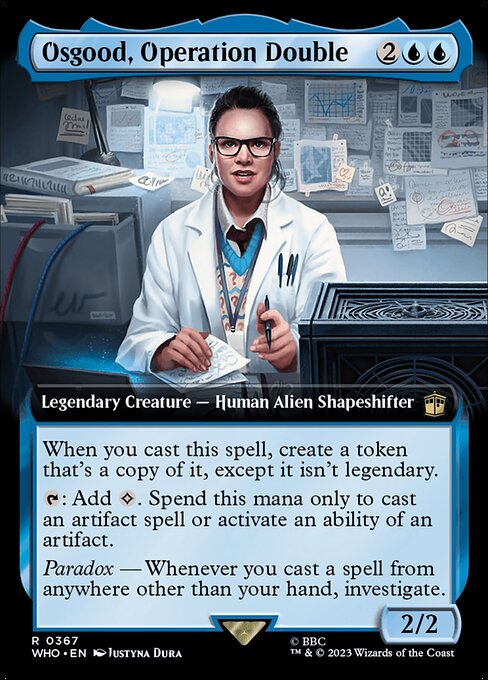 Osgood, Operation Double (Extended Art) - Doctor Who #367