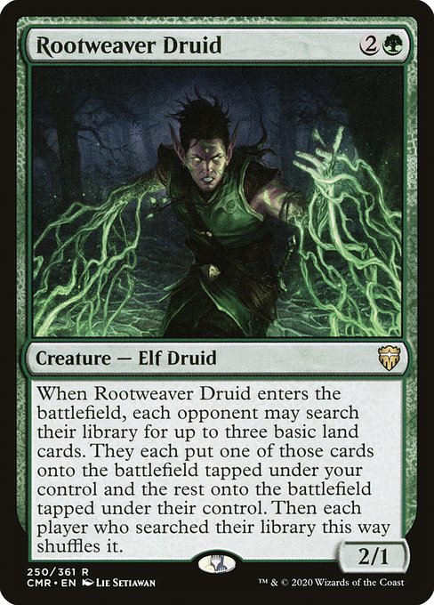 Rootweaver Druid - Commander Legends #250