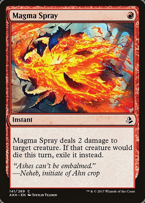 Magma Spray - Amonkhet #141