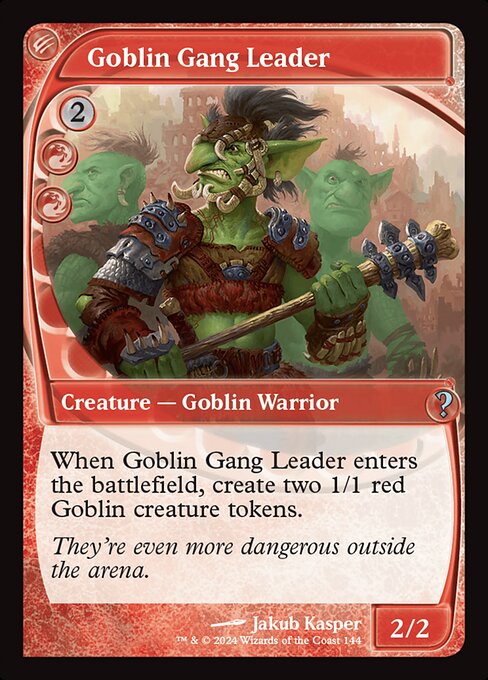 Goblin Gang Leader (Future Sight) - Mystery Booster 2 #144