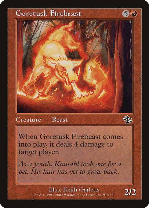 Goretusk Firebeast - Judgment #91