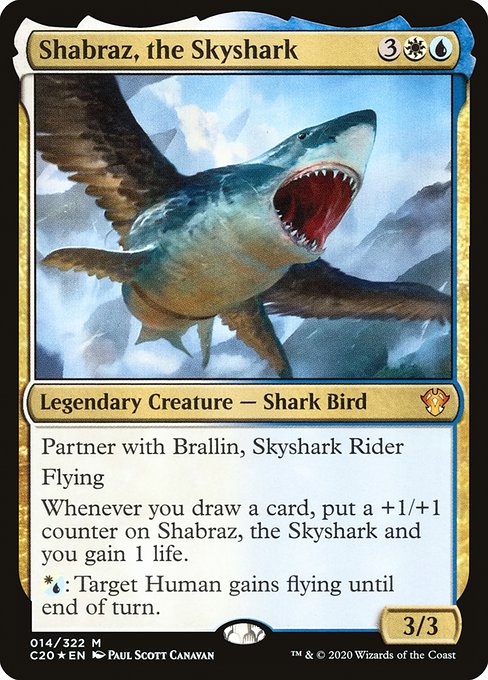 Shabraz, the Skyshark - Commander 2020 #14