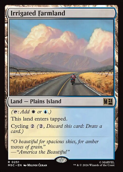 Irrigated Farmland - Marvel Super Heroes Commander #251