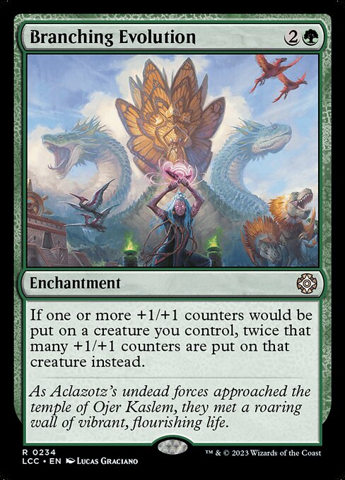 Branching Evolution - The Lost Caverns of Ixalan Commander #234