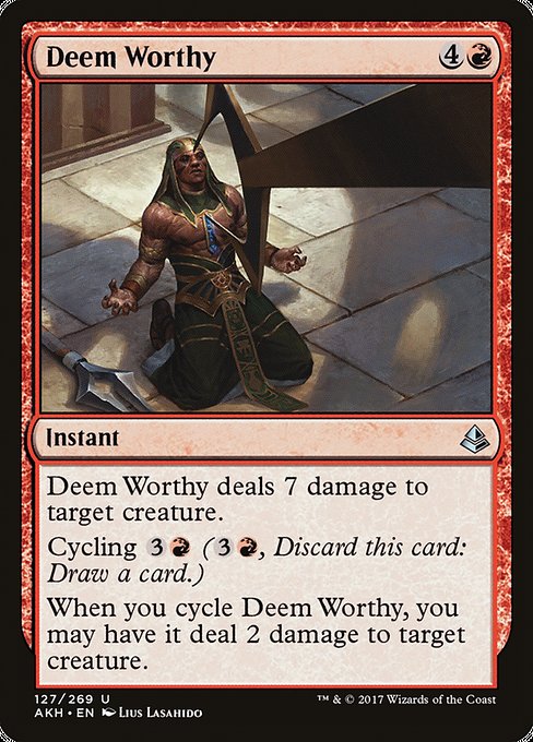 Deem Worthy - Amonkhet #127