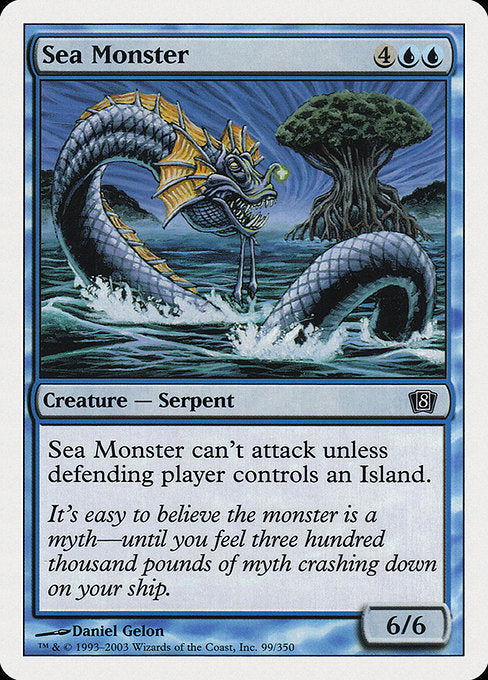 Sea Monster - Eighth Edition #99