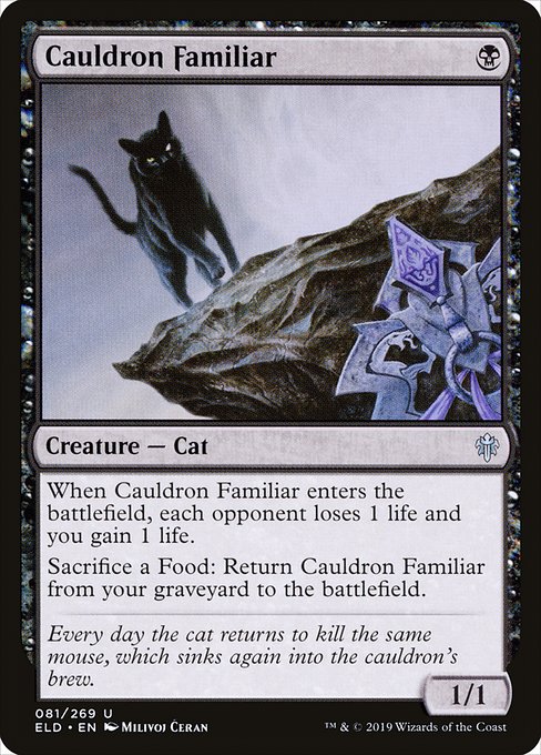 Cauldron Familiar - Throne of Eldraine #81