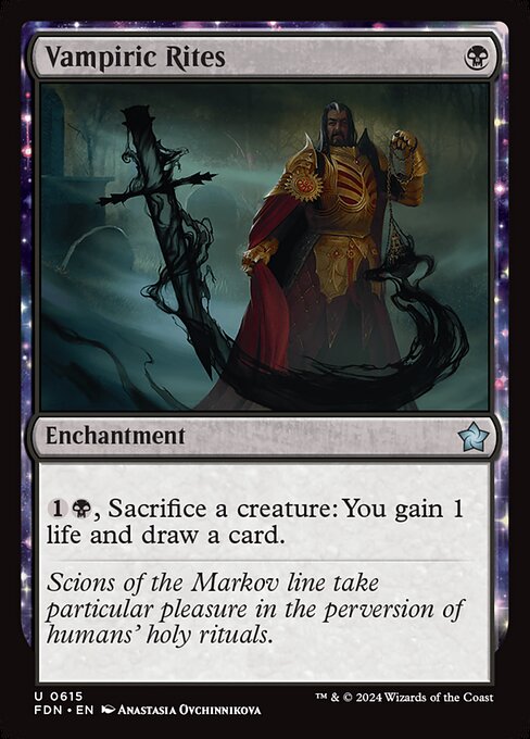 Vampiric Rites - Foundations #615