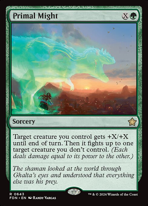 Primal Might - Foundations #643