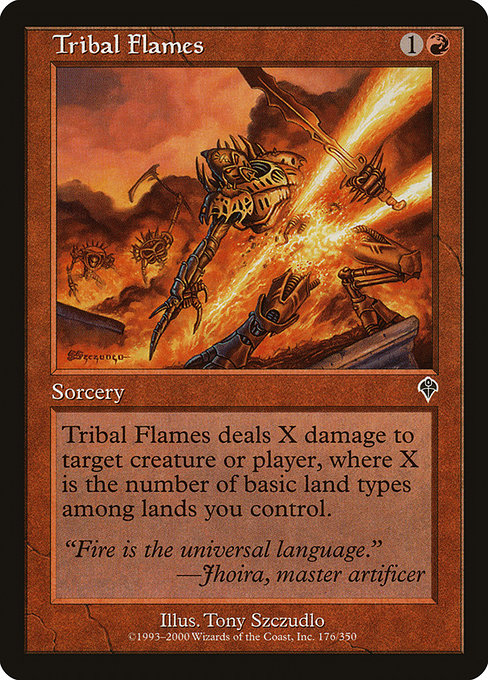 Tribal Flames - Invasion #176