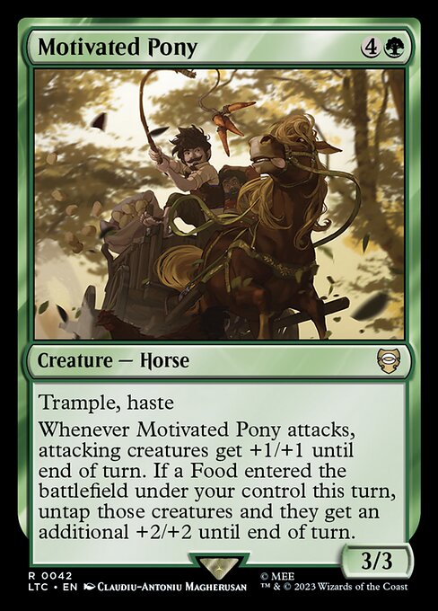 Motivated Pony - Tales of Middle-earth Commander #42