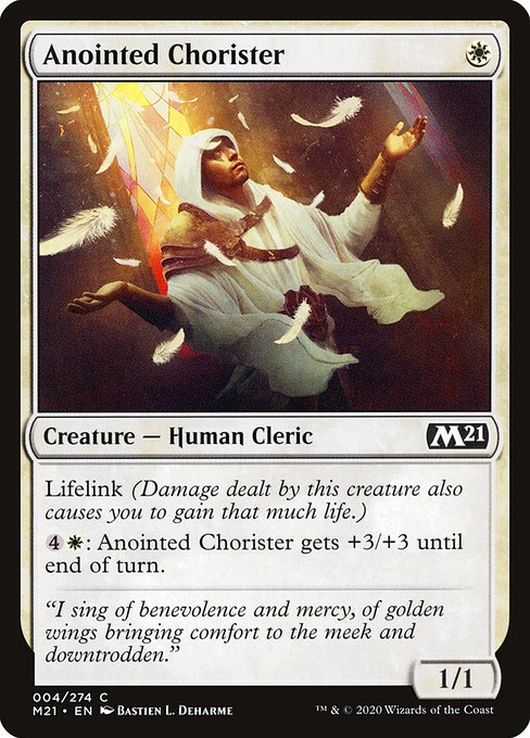 Anointed Chorister - Core Set 2021 #4