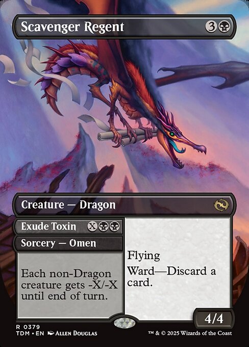 Scavenger Regent (Borderless) - Tarkir: Dragonstorm #379