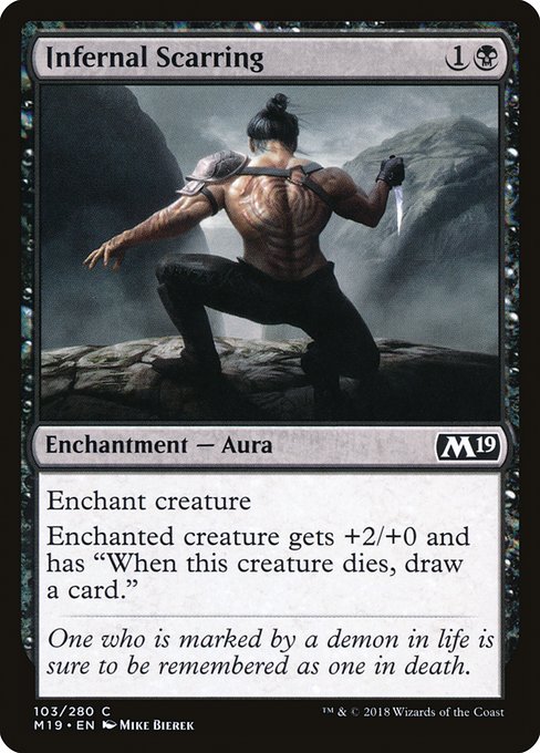 Infernal Scarring - Core Set 2019 #103