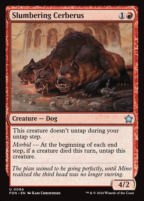 Slumbering Cerberus - Foundations #94