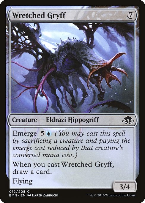Wretched Gryff - Eldritch Moon:  - 12 - Lightly Played