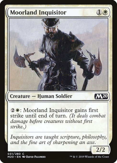 Moorland Inquisitor - Core Set 2020 #31