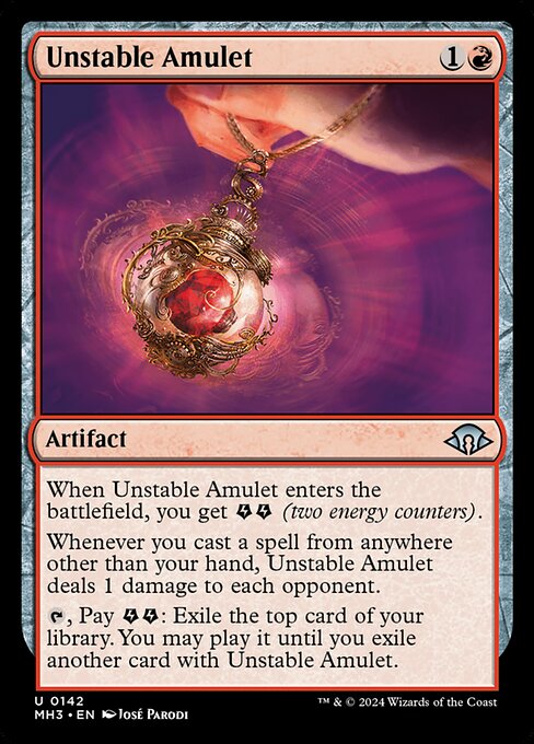 Unstable Amulet - Modern Horizons 3 #142