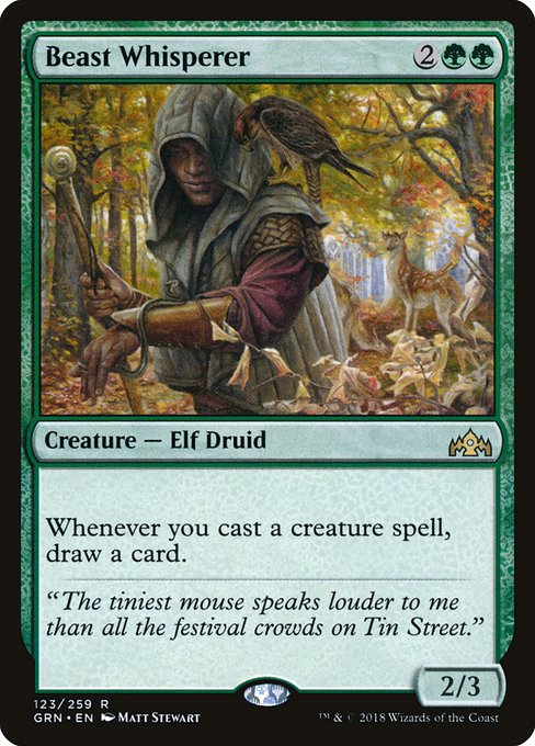 Beast Whisperer - Guilds of Ravnica #123
