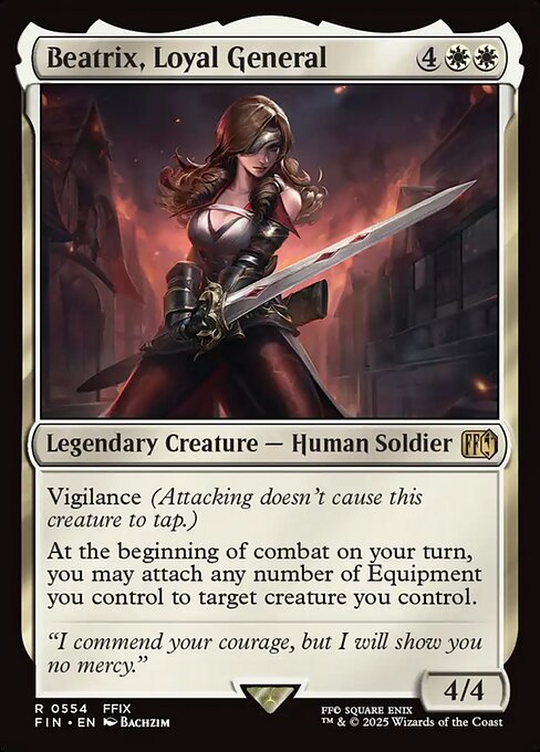 Beatrix, Loyal General - Final Fantasy #554