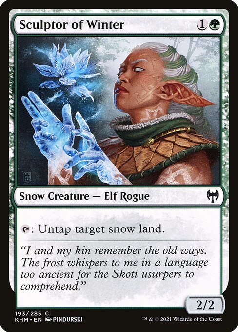 Sculptor of Winter - Kaldheim #193