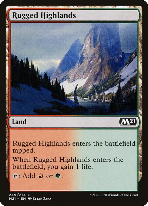 Rugged Highlands - Core Set 2021 #249