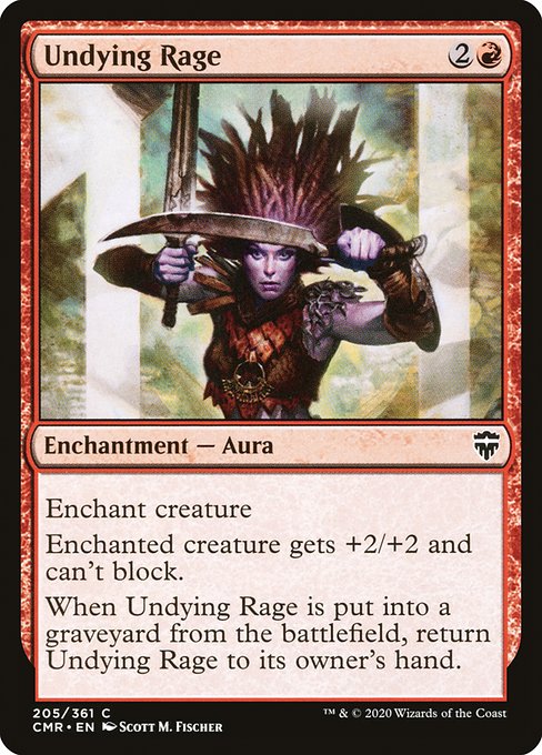 Undying Rage - Commander Legends #205