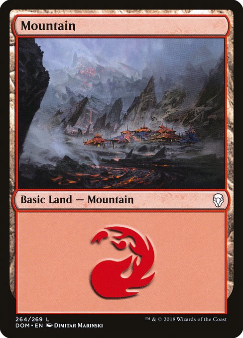 Mountain (264) - Dominaria #264