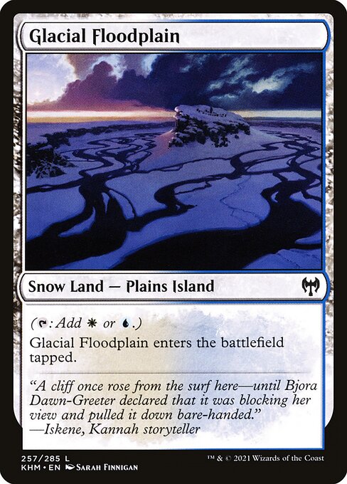 Glacial Floodplain - Kaldheim #257