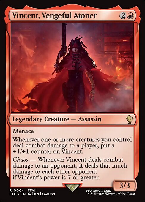 Vincent, Vengeful Atoner - Final Fantasy Commander #64
